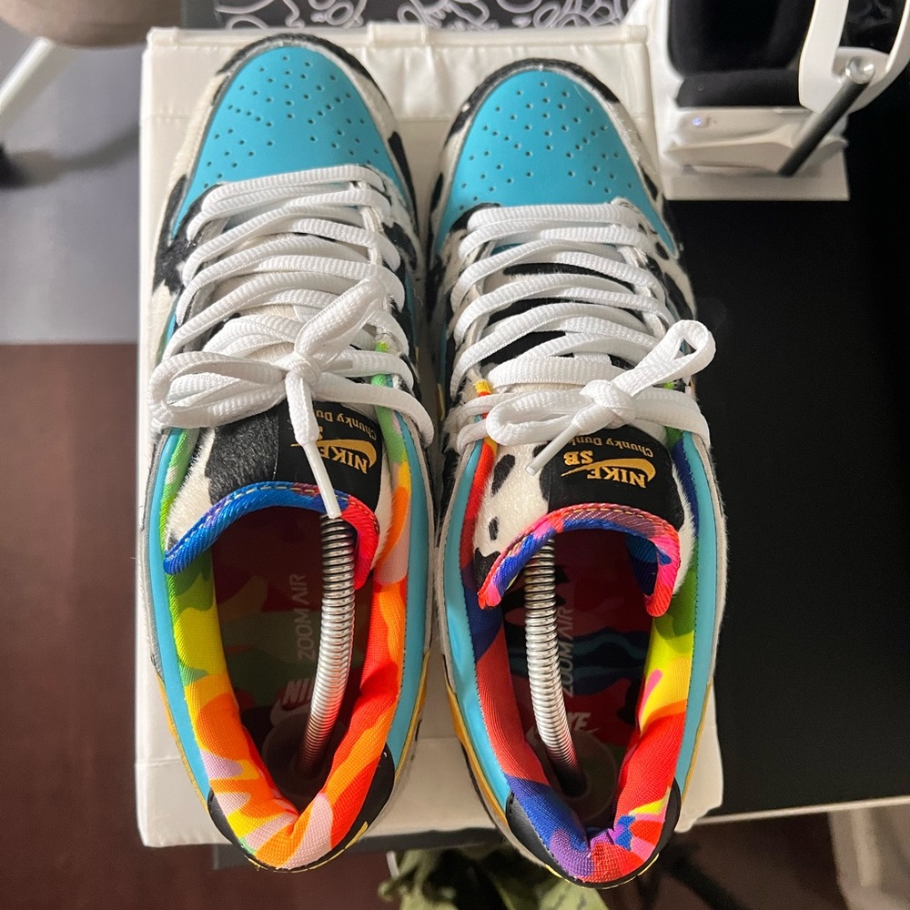 Kids' Multicolor Low-Top Skate Shoes - Turquoise Accent